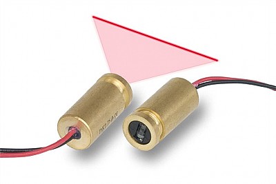 Adjustable red line laser module