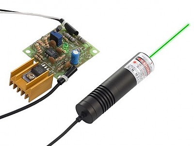 Green Laser Module with 5Volt driver circuit JLM-5RB